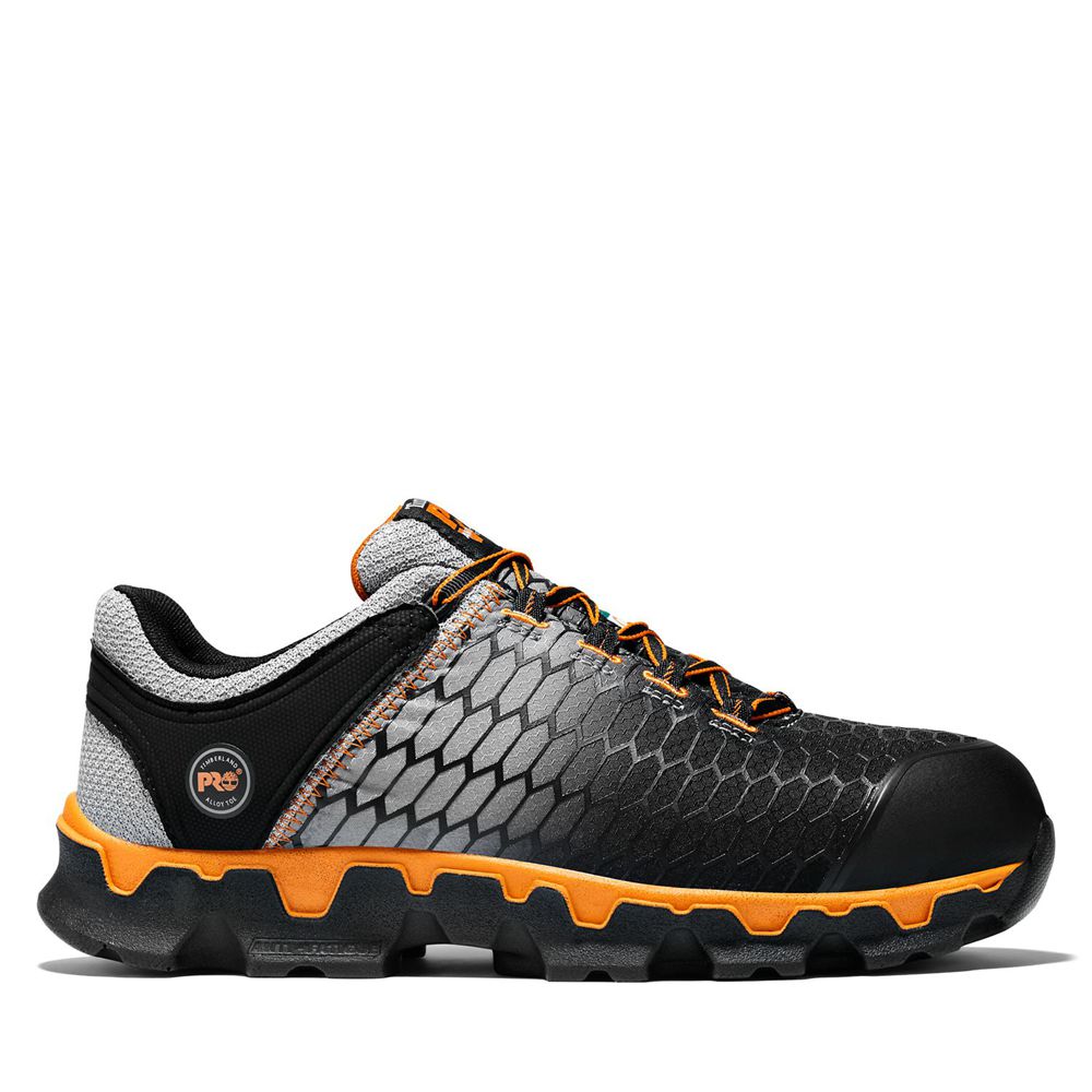 Zapatillas Timberland Hombre Pro® Powertrain Sport Alloy Toe Work Gris/Negras - Chile YVH-417308